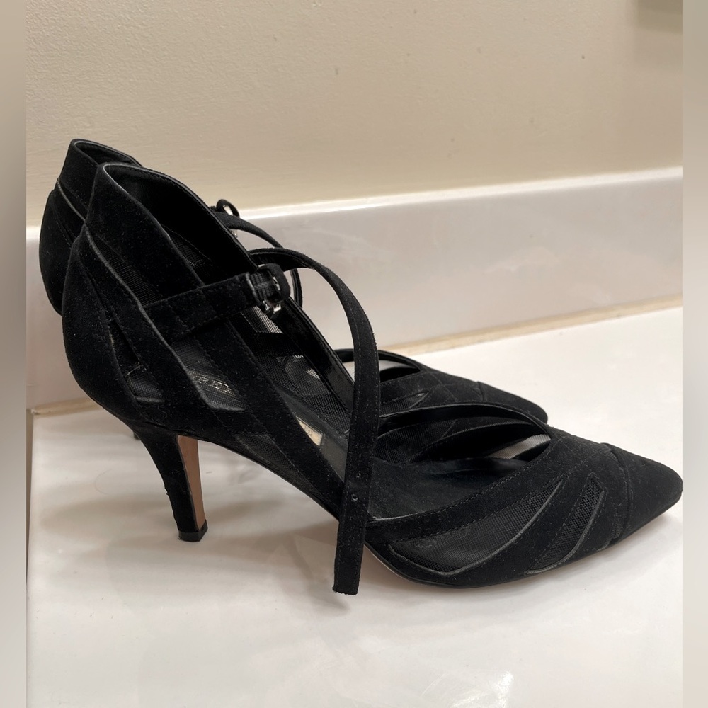 Audrey Brooke Black Heels Size 8.5
